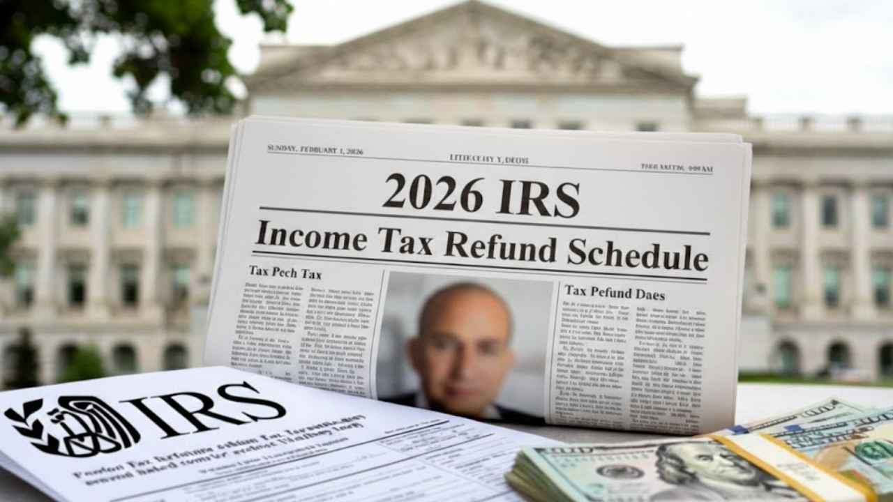 2026 IRS Tax Refund Schedule Update: Dates, Eligibility and When Money Will Arrive
