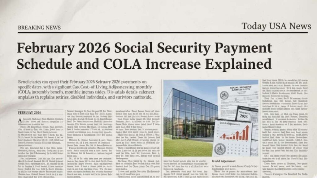 February 2026 Social Security Payment Dates & COLA Increase Guide Explained