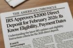 IRS $2000 Direct Deposit February 2026: Payment Dates, Eligibility & Guide