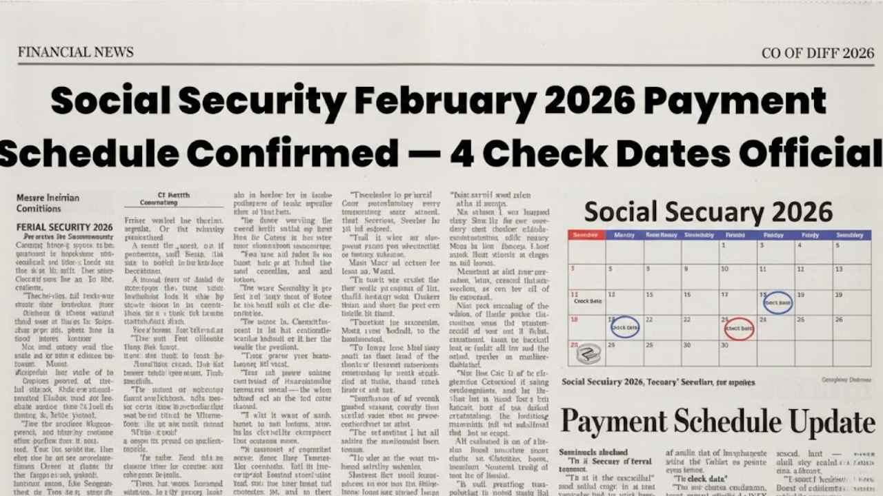 Social Security February 2026 Payments: Official Schedule with 4 Check Dates